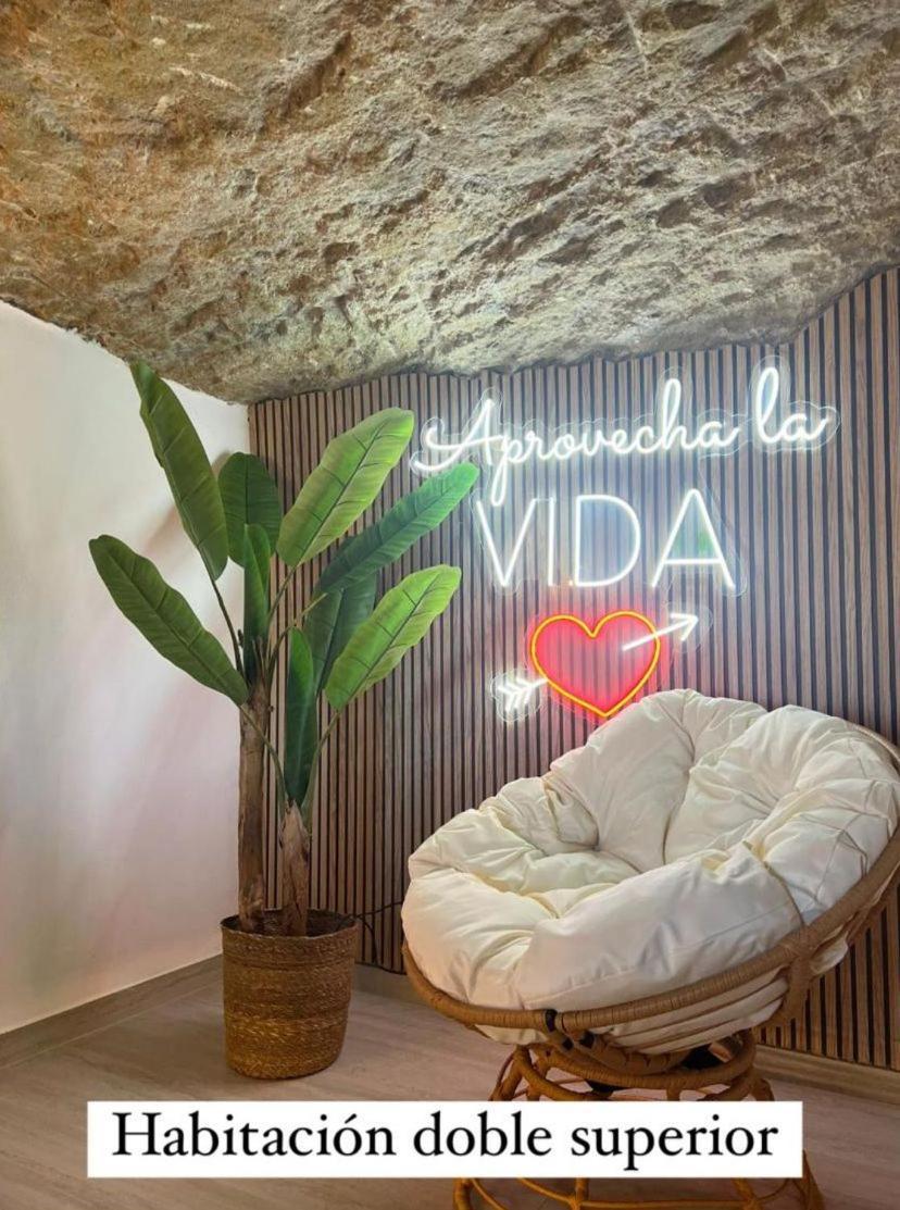 Cueva Luxe Las Calcetas Setenil de las Bodegas Kültér fotó